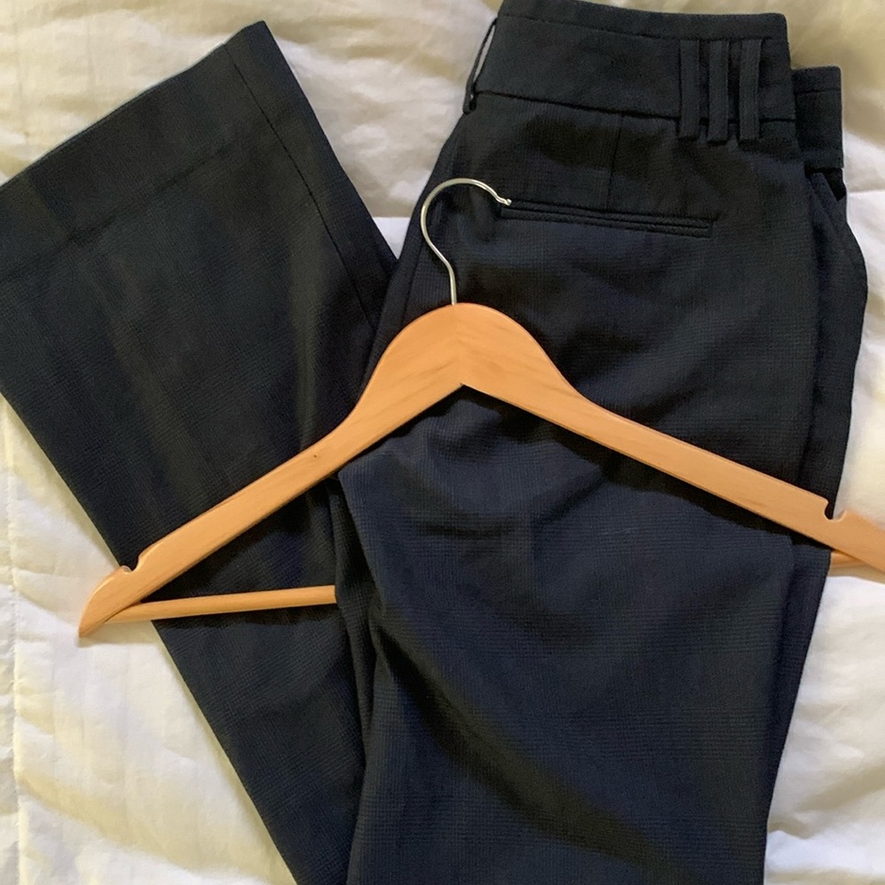 Express DesignStudio, Navy Blue Trousers, Mid-Rise, 00